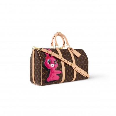 LOUIS VUITTON SAC KEEPALL BANDOULIÈRE 45 M11243 (45*27*20cm)